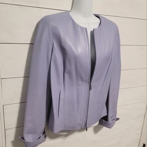 Liz Clairborne women's leather jacket size 10